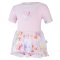 Body Kleid dünnes KR Set Outlast® - rosa Baby/hellrosa Blumen