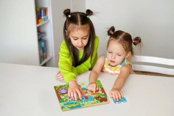 2Kids Toys Puzzle de encaixe Animais