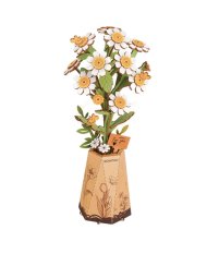 RoboTime 3D Holzbausatz Gänseblümchen