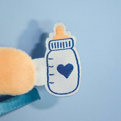 Doudou Jolijou Punčka 18 cm modra