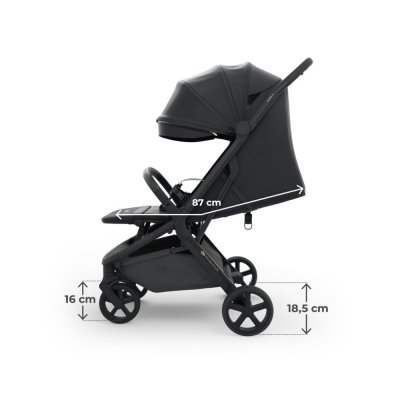 KINDERKRAFT SELECT Sportkinderwagen Nubi 3 Midnight Black