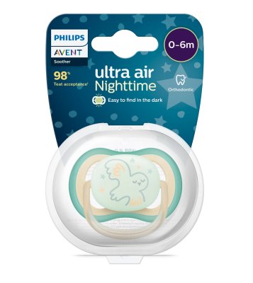 Philips AVENT Ultra Air Nachtschnuller 0-6m, 1St