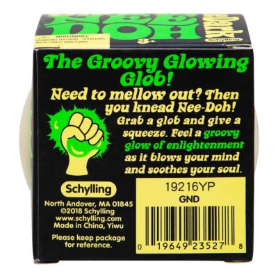 Schylling NeeDoh Glow-in-the-Dark Bal