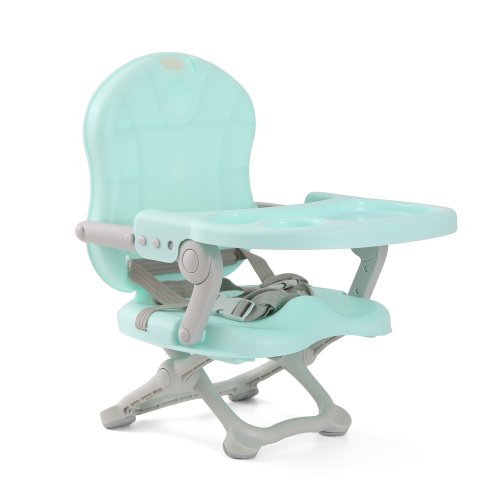 Cestovní dětská jídelní židlička - Zelená