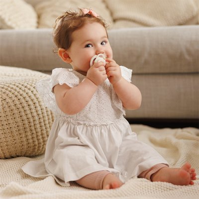 BABYONO Symmetrische Silikonschnuller 6-18m, 2 Stk.