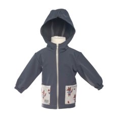 Kinder Softshelljacke mit Membrane Monkey Mum® - Geheimnisvolle Reise mit Fuchs