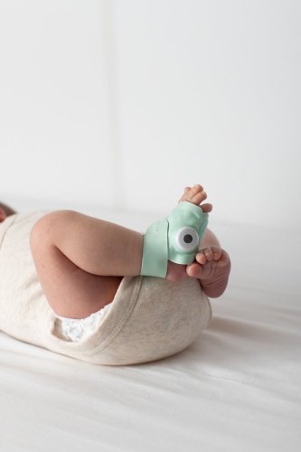 OWLET Σετ αξεσουάρ Owlet Smart Sock 3 Plus - ανοιχτό πράσινο