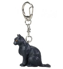 Mojo Llavero Gato Negro