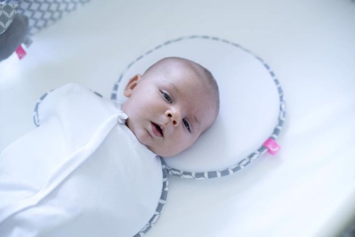 MOTHERHOOD Almofada ergonómica estabilizadora para recém-nascidos Grey Classics 0-6 m