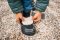 Be Lenka Children's winter barefoot shoes Panda 2.0 - All Black