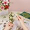 Puzzle 3D en bois RoboTime - Panier de fleurs