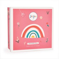 Doudou Jolijou Punčka Miss Rose 21 cm