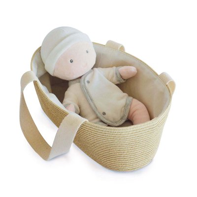 Doudou Jolijou Păpușa Pol în geantă pentru cărucior 28 cm