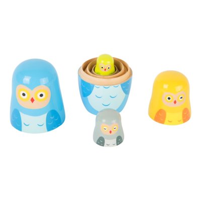 small foot Matroschka Eulen Familie