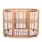 MIMIKO Round 9in1 Growing Crib Round Natural