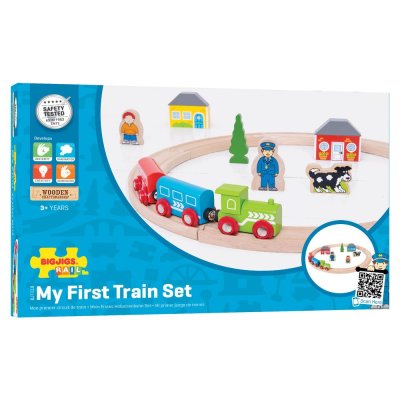 Bigjigs Rail Moja prva željeznica 19 dijelova