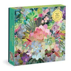 Puzzle Galison Mosaïque de Succulentes 500 pièces