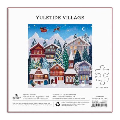 Galison Puzzle Weihnachten 500 Teile