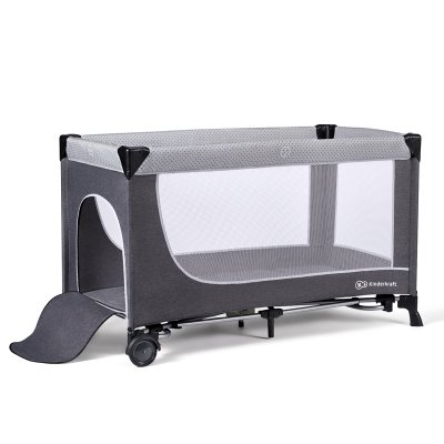 KINDERKRAFT SELECT Reisebett Leody Grey, Premium