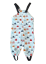 Monkey Mum® Spodnie z szelkami softshellowe z membraną - Wielokolorowe muchomorki