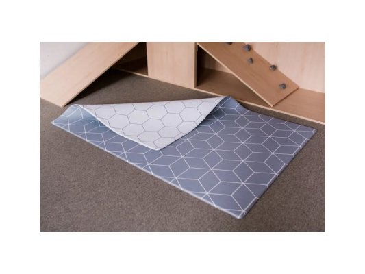 LALALU Mata do zabawy Premium Sześciokąt 190x130 cm