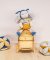 Doudou Textile Activity Ball with Rattle Bee 15 cm