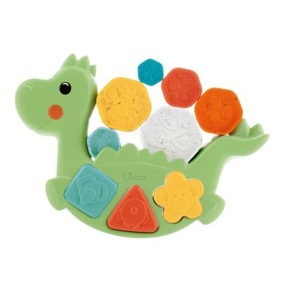 CHICCO Wkładana zabawka 2 w 1 Dino Eco+ 12m+
