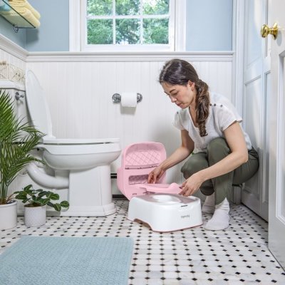 INGENUITY 3-in-1 Töpfchen Prepare to Potty™ Pink 18m+