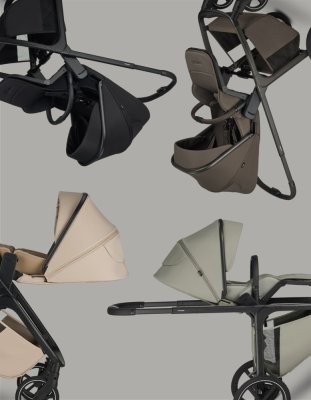 EASYWALKER Kombinirani voziček Zoey Sage Green