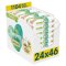 PAMPERS Chusteczki nawilżane Harmony New Baby Plastikowe Bezpłatnie 24x46 szt