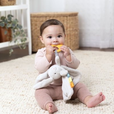 INGENUITY Kuscheltier-Spielzeug mit Beißring Häschen Cozy Sylvi™ 0m+