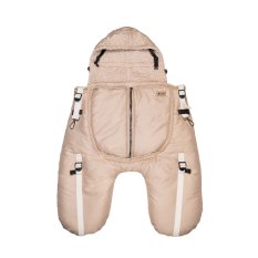 Monkey Mum® Isoleringspåse nylon med päls till barnvagn eller bärselen Carrie - Lejon