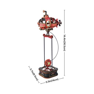 RoboTime 3D mechanical puzzle Submarine with pendulum