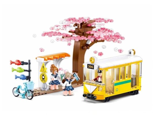 Sluban Girls Dream M38-B1018 Tramway urbain