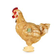 Rappa Pluszowa kura stojąca 33 cm z jajkiem ECO-FRIENDLY