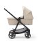 KINDERKRAFT Kinderwagen kombiniert 3 in 1 Neu Sandbeige + Nerz PRO