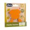 CHICCO Teether Eco+ Dog Charlie orange 3m+