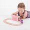 Bigjigs Rail Różowy tunel kolejowy