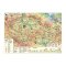 Dino Puzzle Mapa de la República Checa 500 piezas