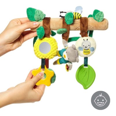 BABYONO Hanging toy gardener Teddy 0m+