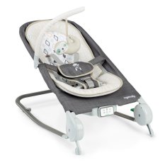 Cadeira de massagem INGENUITY vibrando com melodia Rock-to-Bounce Happy Belly™ - Parker™ 0m+ até 9kg