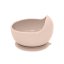 PETITE&MARS Dining set silicone TAKE&MATCH 2 pcs bowl + cutlery Desert Sand 6m+