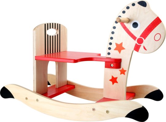 small foot Wooden Rocking Horse Star
