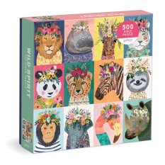 Galison Puzzle Wilde Seelen, 500 Teile