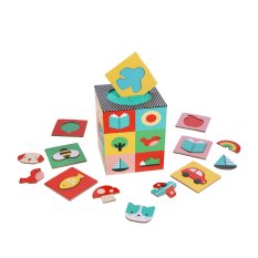 Petit Collage Senzorična sestavljanka Poišči najljubši predmet