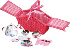 small foot Rosa picknickkorg med servis