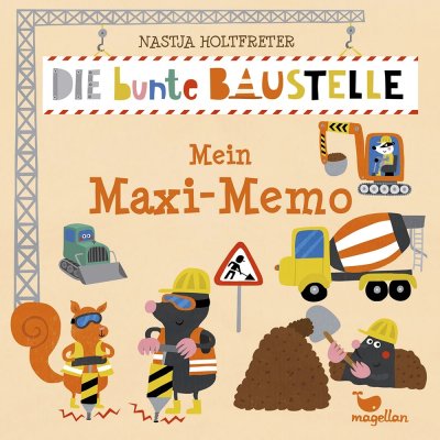 Magellan Duże Pexeso Plac Budowy