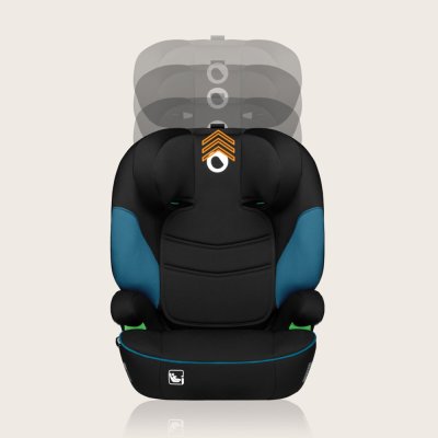 LIONELO Seggiolino Auto Lars i-Size (100-150 cm) Green Turquoise