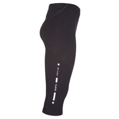 Leggings 3/4 da donna REFLEX sottili Outlast® - nero