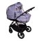 PETITE&MARS Rainy Pram pláštěnka na hluboký kočárek